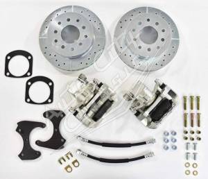 1958-1964 Chevrolet Passenger Cars 13" Wire Wheel Rear Disc Brake Conversion Wheel Kit  WK-CVY-58-64-13