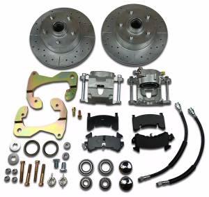 1963-1964 Chevrolet Corvette Front Disc Brake Conversion Spindle Wheel Kit WK-VET-63-64-SPIN