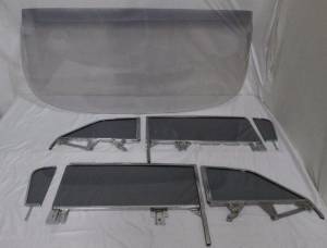 1959-1960 Buick/ Chevrolet / Oldsmobile/ Pontiac Convertible Complete Glass Package with Assembled Side Set CG-BCOP-59-60-CV-SSA