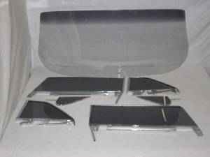 Auto City Classic - 1961-1962 Buick / Chevrolet / Oldsmobile / Pontiac Convertible Complete Glass Package with Assembled Side Glass CG-BCOP-61-62-CV-SSA - Image 2