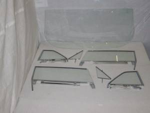Auto City Classic - 1963-1964 Buick / Chevrolet / Oldsmobile / Pontiac Convertible Complete Glass Package Assembled Side Set CG-BCOP-63-64-CV-SSA - Image 4