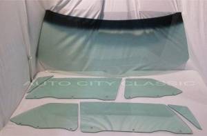 1967-1968 Buick / Chevrolet / Oldsmobile / Pontiac Convertible Complete Glass Package CG-BCOP-67-68-CV