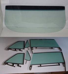 Auto City Classic - 1961-1962 Cadillac Convertible Complete Glass Package with Assembled Side Set CG-CAD-61-62-CV-SSA - Image 2