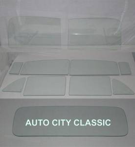 1949-1951 Chevrolet / Oldsmobile / Pontiac 4 Door Sedan Complete Glass Package Flipper Vent CG-CO-49-51-4S-2P-FV