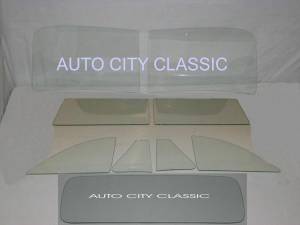 1941-1942, 1946-1948 Chevrolet / Oldsmobile / Pontiac 2 Door Sedan Complete Glass Package CG-COP-41-48-2S-2P