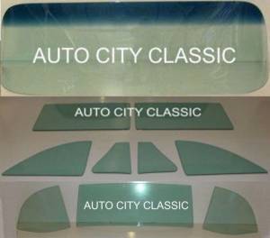 1950-1952 Chevrolet / Oldsmobile / Pontiac Hardtop 1 Piece Windshield Complete Glass Package CG-COP-50-52-HT-1P