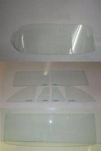 1953-1954 Chevrolet / Pontiac Sedan Complete Glass Package CG-CP-53-54-2S