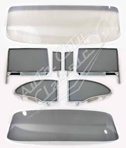 Auto City Classic - 1955-1956 Chevrolet / Pontiac 2 Door Hardtop Complete Glass Package w/ Assembled Side Set CG-CP-55-56-2H-SSA - Image 3