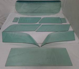 1955-1956 Chevrolet 210 / Pontiac 2 Door Wagon Complete Glass Package CG-CP-55-56-2W-210