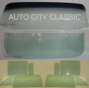 1955-1956 Chevrolet / Pontiac 4 Door Sedan Complete Glass Package CG-CP-55-56-4S