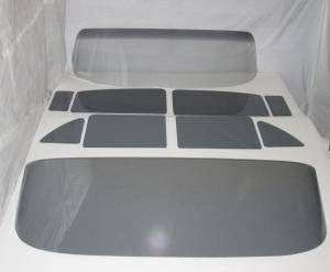 Auto City Classic - 1955-1956 Chevrolet / Pontiac 4 Door Sedan Complete Glass Package CG-CP-55-56-4S - Image 2