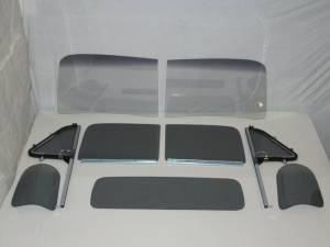Auto City Classic - 1951-1953 Chevrolet / GMC Pickup Complete Glass Package Post Assembled Side Glass Curved Corners Set CG-CVY-51-53-PU-SSAP-2P-B - Image 2