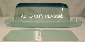 Auto City Classic - 1955-1959 Chevrolet / GMC Cab Complete Glass Package Large Back Vent Delete CG-CVY-55-59-PU-B-VD - Image 2