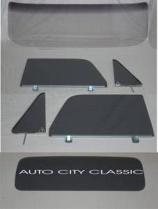 Auto City Classic - 1964-1966 Chevrolet / GMC Cab Complete Glass package Assembled Side Glass and Small Back Glass CG-CVY-64-66-PU-A-SSA - Image 2
