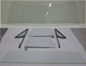 Auto City Classic - 1967-1972 Chevrolet / GMC Pickup Complete Glass Package Post Assembled Side Glass Small Back CG-CVY-67-72-PU-A-SSAP - Image 3