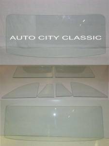 1963-1965 Ford Fairlane / 63 Mercury Meteor 2 Door Hardtop Complete Glass Package CG-FM-62-63-2H