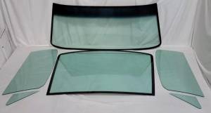 1967-1968 Ford Mustang 2 Door Hardtop Fastback Complete Flush Mount Glass Package CG-MSTG-67-68-2H-FB-NM