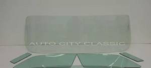 1957 Ford Thunderbird 40A Soft Roof Complete Glass Package CG-TBIRD-57-40A