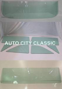1957-1958 Ford Custom 2 Door Sedan and Coupe Complete Glass Package CG-F-57-58-CUSTOM