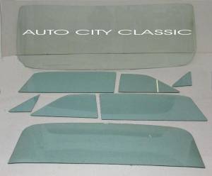 1957-1958 Ford / Edsel 2 Door Sedan Complete Glass Package CG-FE-57-58-2S