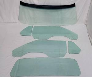1969-1970 Ford Mustang 2 Door Hardtop Complete Glass Package (10/69-70) CGF-69-70-MSTG-HT-BOLT