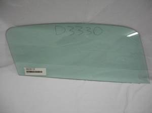 1967-1968 Ford Mustang Fastback 2 Door Hardtop Fastback Right Door Glass D3752
