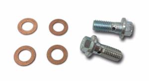 Auto City Classic - 1955-1964 Chevrolet Passenger Cars 10MM 15.5" Stainless Steel Braided Disc Brake Hoses and Bolts HS-CVY-55-64-10MM-16-SS - Image 2