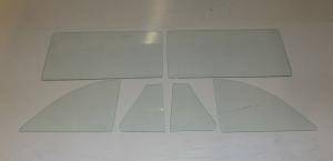 1942, 1946-1948 Plymouth Coupe 3 Passenger Side Glass Set PC3SS4268