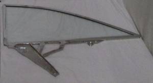 1959-1960 Buick Electra / Cadillac Series 62 / Oldsmobile Series 98 2 Door Hardtop Assembled Quarter Glass Q2241TA