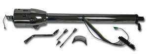Auto City Classic - 30" Street / Hot Rod Stainless Column Shift Tilt Steering Column with 3 Spoke GT Wheel Kit SC7002C/P-1430 - Image 4