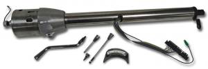 Auto City Classic - 30" Street / Hot Rod Stainless Column Shift Tilt Steering Column with Woody Wheel Kit SC7002C/P-1430W/1530W - Image 7