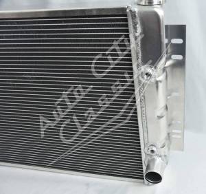 Auto City Classic - 1959-1970 Chevrolet Passenger Cars Cross Flow / 1967-1969 Camaro and Firebird Small Block Aluminum Radiator SL-104A-AT - Image 4