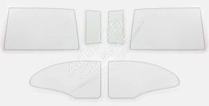 Auto City Classic - 1955-1957 Chevrolet / Pontiac 2 Door Hardtop Side Glass Set SS-5557CV2H - Image 2