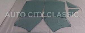 1966-1967 Chevrolet Chevelle 300 2 Door Sedan Side Glass Set SS-66-67-CVL-2DR-SD