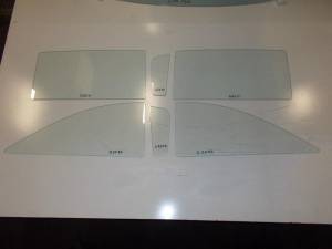 1955-1956 Buick / Cadillac Coupe Convertible Side Glass Set SS-BC-55-56-CV