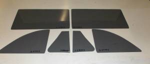 Auto City Classic - 1948-1949 Buick / Cadillac / Oldsmobile 2 Door Coupe Side Glass Set SS-BCO-48-49-CP - Image 3