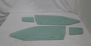 1973-1974 Dodge Charger 2 Door Coupe and Hardtop Side Glass Set SS-CHRG-73-74-2H