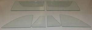 1941-1942, 1946-1948 Chevrolet /Oldsmobile / Pontiac 2 Door Sedan Touring Side Glass Set SS-COP-41-48-2S