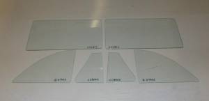 1949-1952 Chevrolet / Oldsmobile / Pontiac Coupe Hardtop Side Glass Set SS-COP-49-52-HT