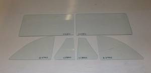 1953-1954 Chevrolet / Pontiac Convertible Side Glass Set SS-CP-53-54-CV