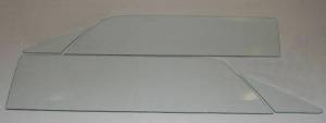 1965-1966 Ford Mustang 2 Door Hardtop Fastback Side Glass Set SS-MSTG-65-66-2H-FB