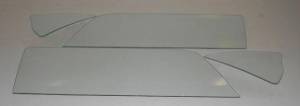 1971-1973 Ford Mustang 2 Door Hardtop Fastback Side Glass Set SS-MSTG-71-73-FB