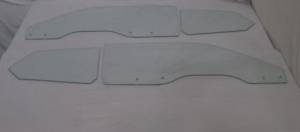 1970-1971 Ford Torino (Fairlane) 2 Door Hardtop Fastback Side Glass Set SS-TORI-70-71-FB