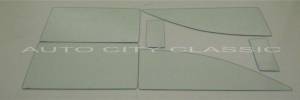 1955-1956 Ford Crown Victoria Side Glass Set SS-VIC-55-56-2H