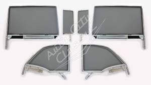 Auto City Classic - 1955-1957 Chevrolet / Pontiac Convertible 6 Piece Assembled Side Glass Set SSA-5557CVCNV - Image 3