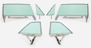 1963-1964 Buick / Chevrolet / Oldsmobile / Pontiac 2 Door Hardtop Assembled Side Set SSA-BCOP-63-64-2H