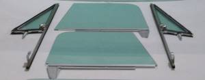 Auto City Classic - 1967-1972 Chevrolet / GMC Pickup and Utility 4 Piece Post Assembled Side Glass Set SSAP-CVY-67-72-PU - Image 2