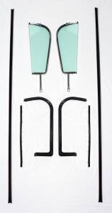 1959-1960 Buick/ Cadillac/ Chevrolet / Oldsmobile/ Pontiac Convertible and Hardtop Vent Post Rehab Kit V2230G-REH