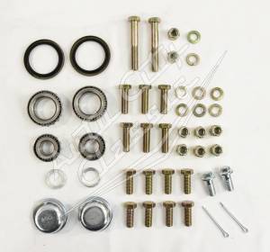Auto City Classic - 1964-1966 Ford Mustang / 60-65 Ford Falcon, Ranchero and Mercury Comet 6 Cylinder 4 Lug Front Disc Brake Conversion Wheel Kit - Image 6
